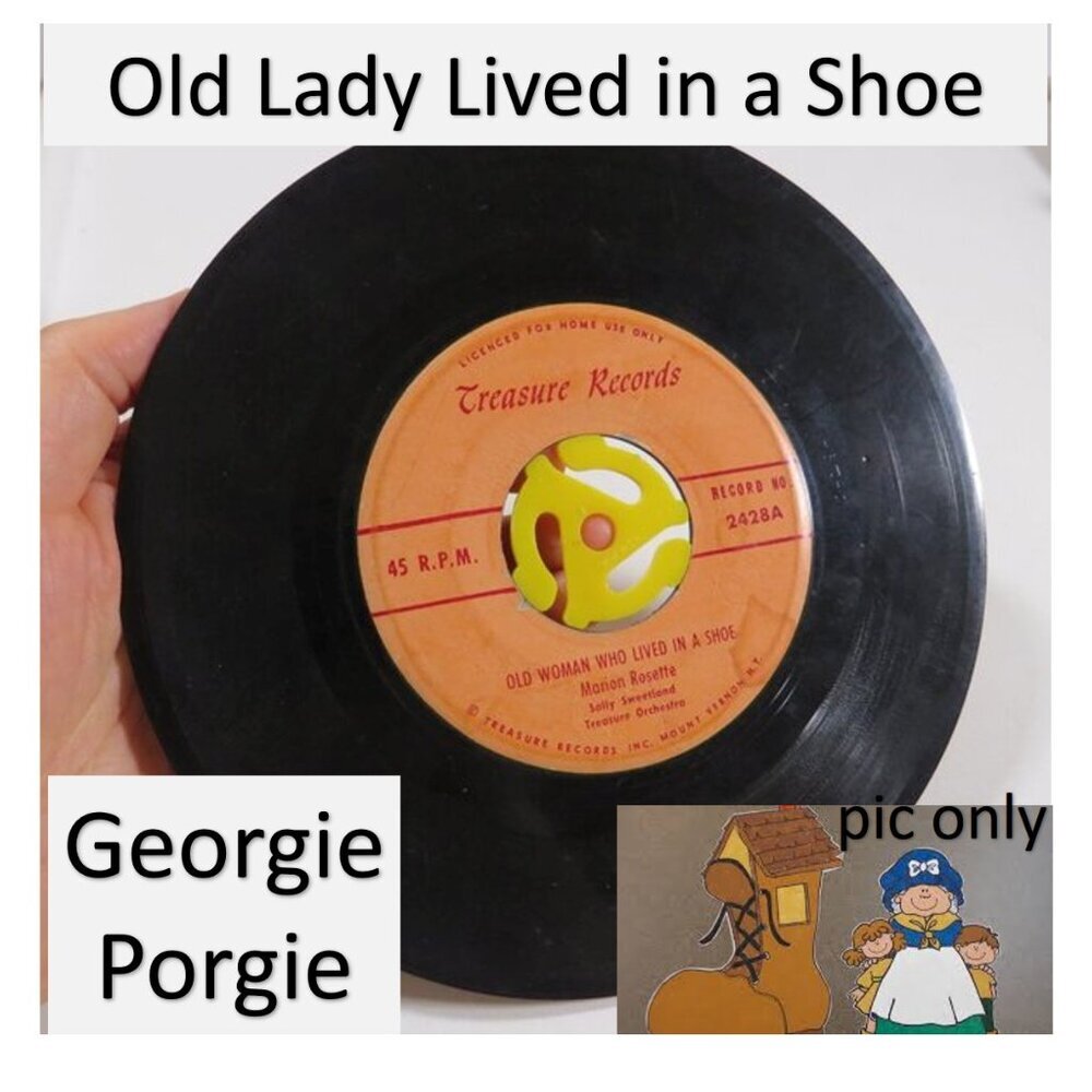 OLD WOMAN WHO LIVED IN A SHOE, GEORGIE PORGIE LP Vinyl Record Treasure Record
